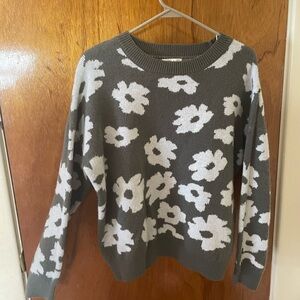 Maurice’s Green Floral Sweater